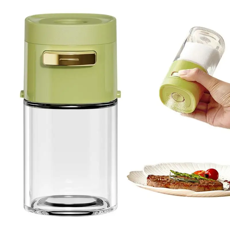 

Cooking Salt Dispenser Prevents Moisture Dust Seasoning Jar Temperature Resistant Spice Organizer Plastic Barbecue Condiment