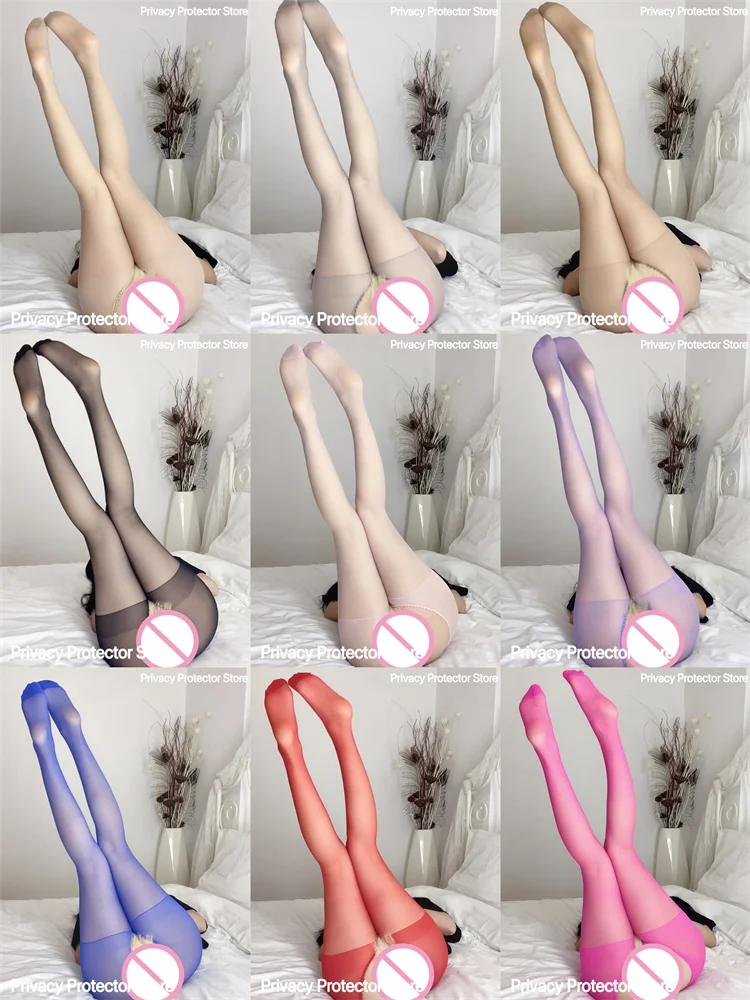11 Colors Open Crotch Stockings Transparent Suspender Pantyhose Tights Stockings Sexy Lady Elastic Pantyhose Cutout XL women pantyhose