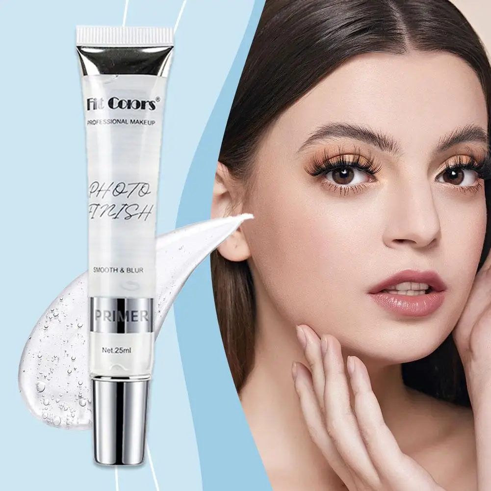 Праймер для макияжа лица, 25 мл, натуральная матовая основа для макияжа, невидимая основа для жирной кожи, косметический праймер для пор, M4X9