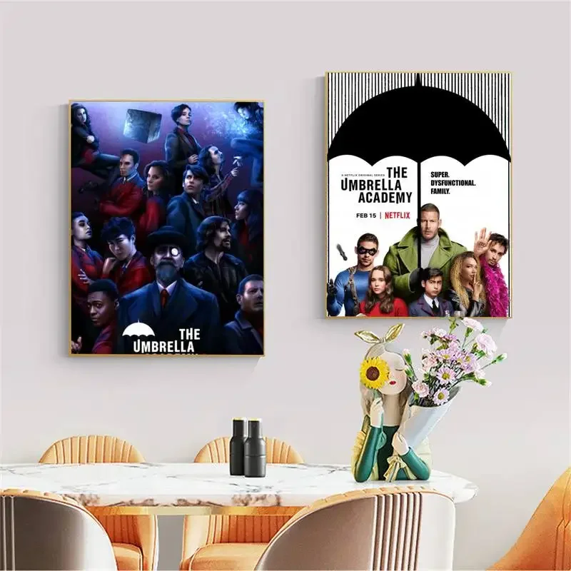 The Umbrella Academy Poster Stampe E Poster Di Buona Qualità Adesivo In Carta Kraft Fai Da Te Room Bar Adesivi Murali Room Decor Big Szie