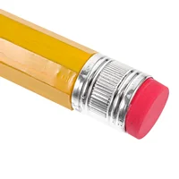 Yellow Octagonal Wooden Large Pencils Students Stationery Portable Funny Writing Tools Cartoon Drawing Pens Comically Giant Wood 2
