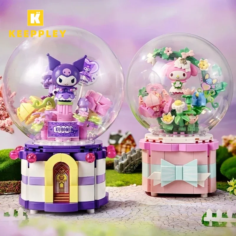 Keeppley Building Blocks Sanrio Music Box Kuromi My Melody
