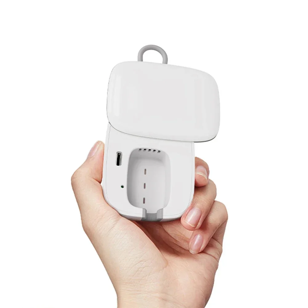 Portable Mini Toothbrush Sterilizer Smart UV Light Disinfection Drying Sanitizer Box Type-c Rechargeable Oral Care Travel Use
