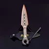 Apex Legends Heirloom Weapon Wraith Kunai 22cm Game Metal Katana Ninja Swords Rotatable Melee Weapon Model Gifts Toys for Boys 3