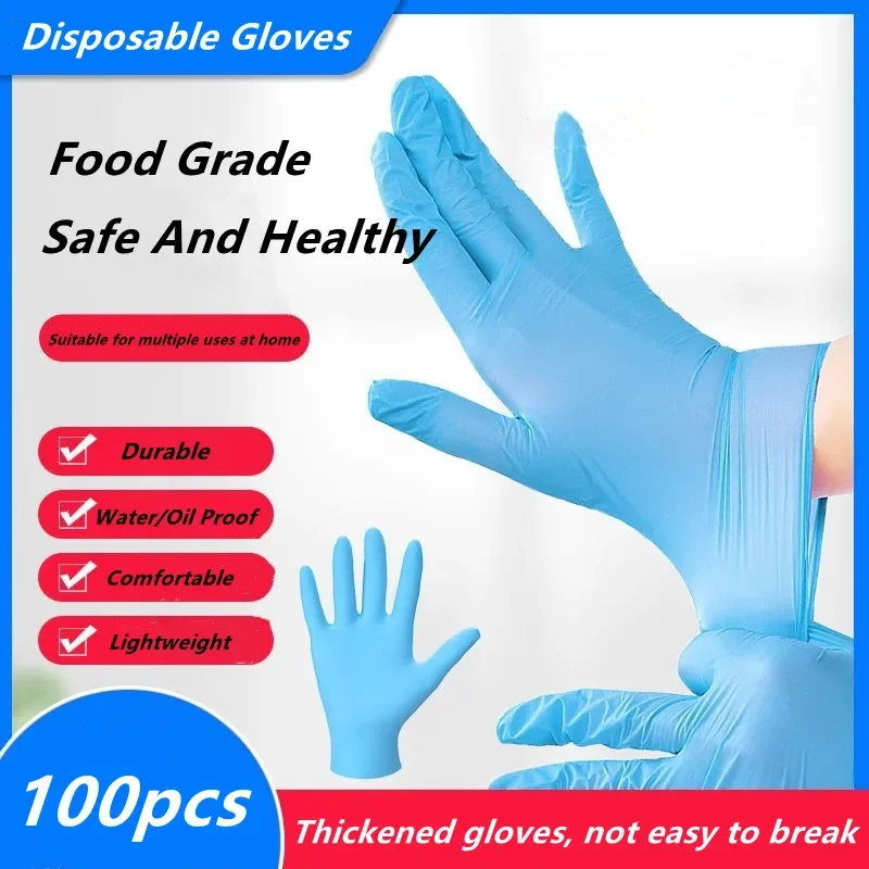 

Best Nitrile Gloves Kitchen Disposable Latex Gloves For Household Kitchen Laboratory Garden Cleaning Gloves