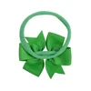 8Pcs/Set Solid Color Nylon Six Ears Bows Headband for Baby Bowknot Elastic Hair Band Handmade Headwear Girls Hair Accessories 5