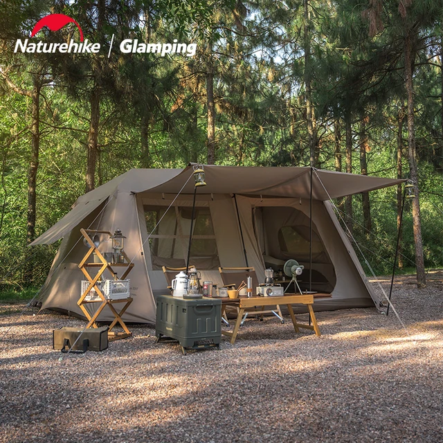 Luxurious camping experience with the Naturehike Outdoor Village 13㎡ Roof Automatic Tent