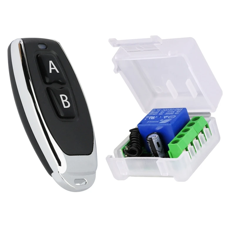무선 RF 원격 송신기 제어 스위치 DC12V 릴레이 수신기 모듈 433Mhz 896C