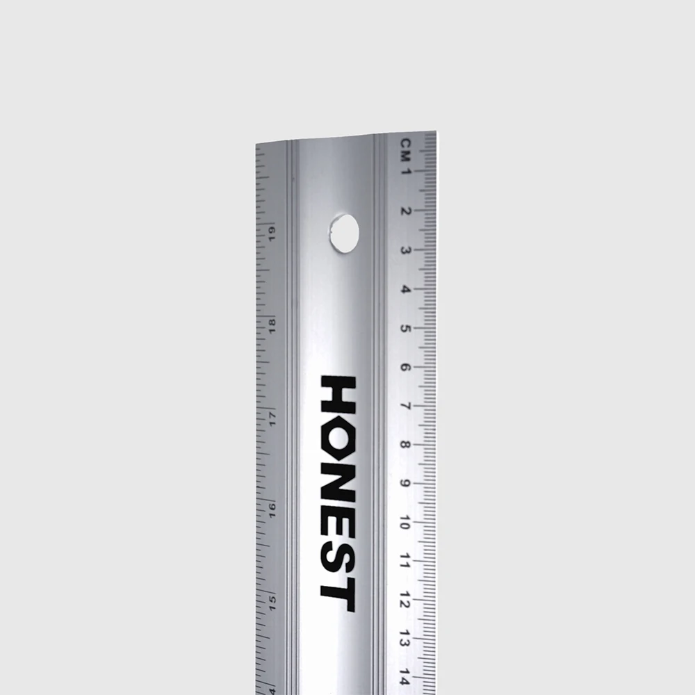HONEST 500MM/1000MM 고정밀 레벨 자 알루미늄 합금 자, 수평계 포함, 편안한 검정색 손잡이 측정 도구