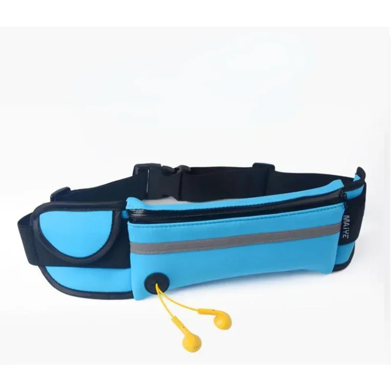 Outdoor Running Waist Bag Waterproof Running Belt Bag Cycling Bodypack Fitness Equipment Phone Key Card Storage
