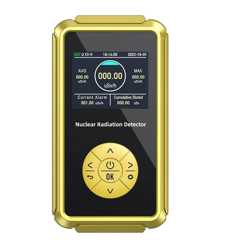 Geiger Counter Nuclear Radiation Detector Geiger Plate Radioactivity Detector For Nuclear Wastewater For PC Software Easy To Use