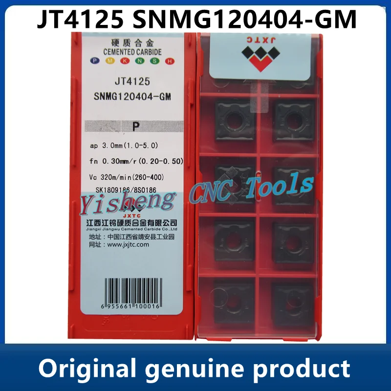 

JXTC Cutting Tools JT4125 SNMG120404-GM