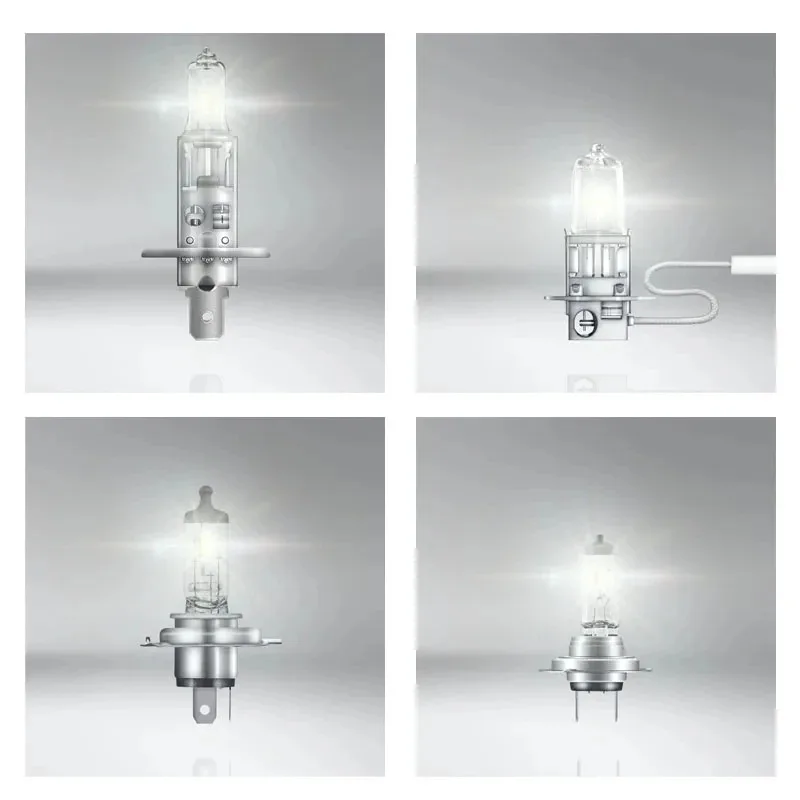 OSRAM 10pcs H4 H7 H11 HB3 HB4 Original Lamp 3200K Head Light H8 H9 H16 9005 9006 Lamps Car Halogen Bulbs Made in Germany U.S.A 6