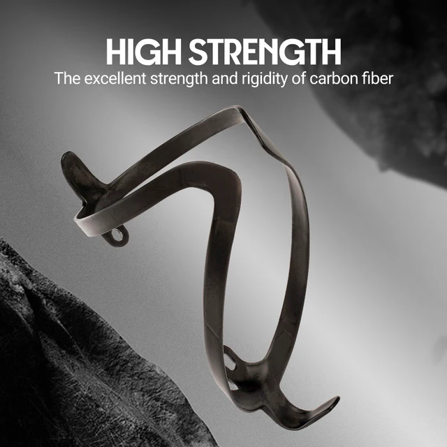Bicycle Bottle Cage Ultra Lightweight 12.5g Full Carbon Fiber Aluminum Alloy Screws 3