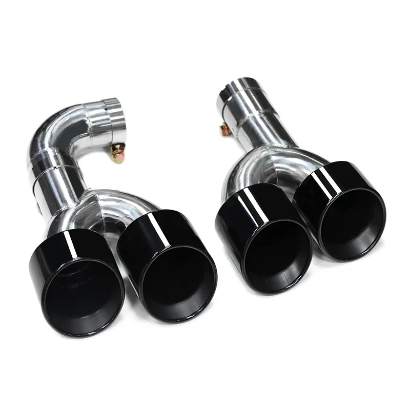 For BMW X3 G01 X4 G02 + Quad Car Exhaust Tip Changed X3M X4M Bumper Exhaust System Nozzle Muffler Tip Tailpipe exhaust muffler tip