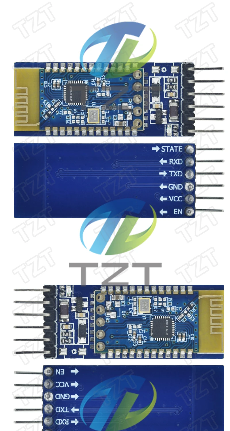 JDY-30 = JDY-31 SPP-C Bluetooth-5.0 Drahtloses Modul Ersatz für HC-05 HC-06 – Detail 2