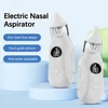 AiQUE Electric Baby Nasal Aspirator Rechargeable Nose Cleaner Suction Device Low Noise 9 Suction Levels 2 Silicone Tips Babycare