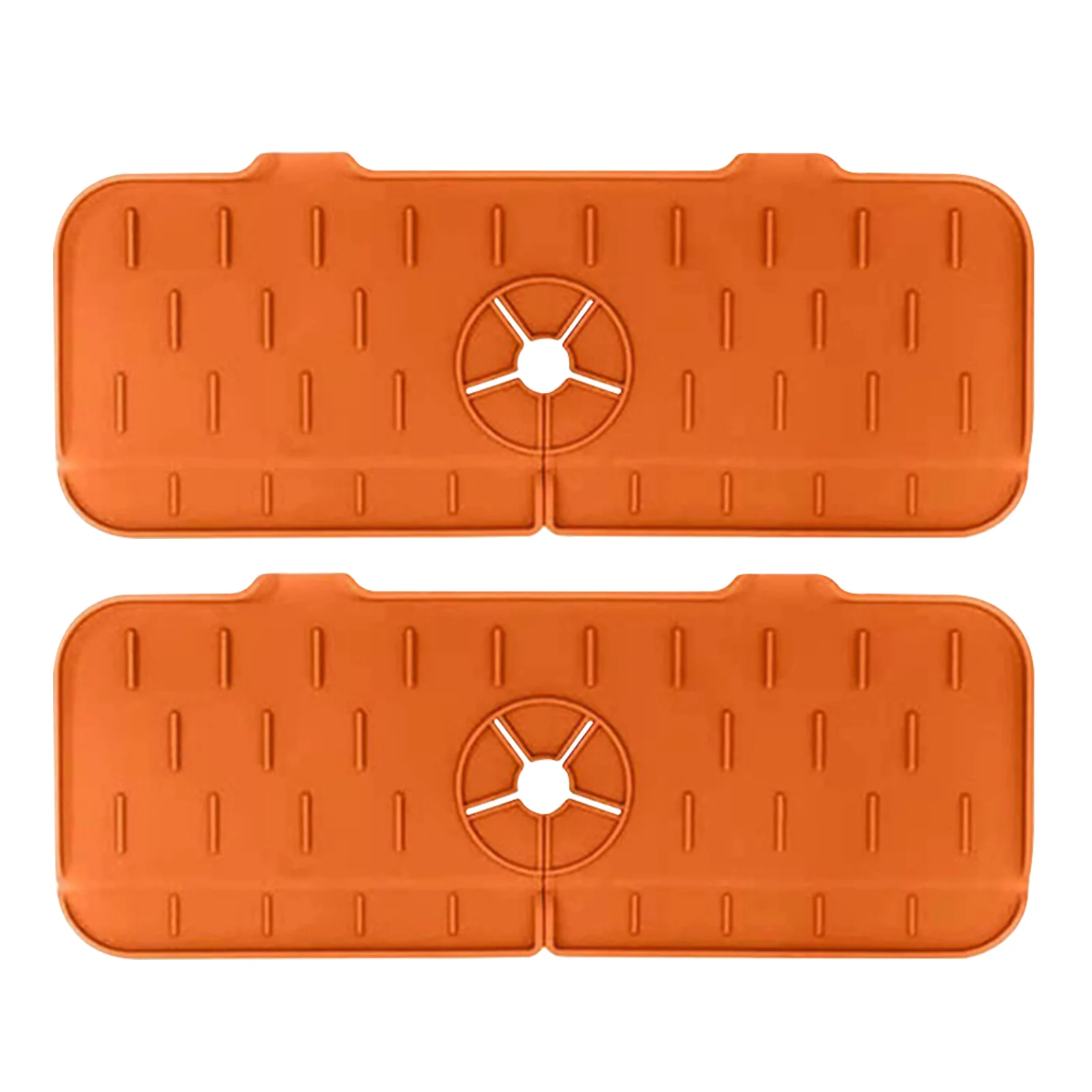 

Kitchen Faucet Reusable Drying Heat Resistant Bathroom Soft Silicone Sink Splash Guard Draining Pad Easy Clean Water Catcher Mat