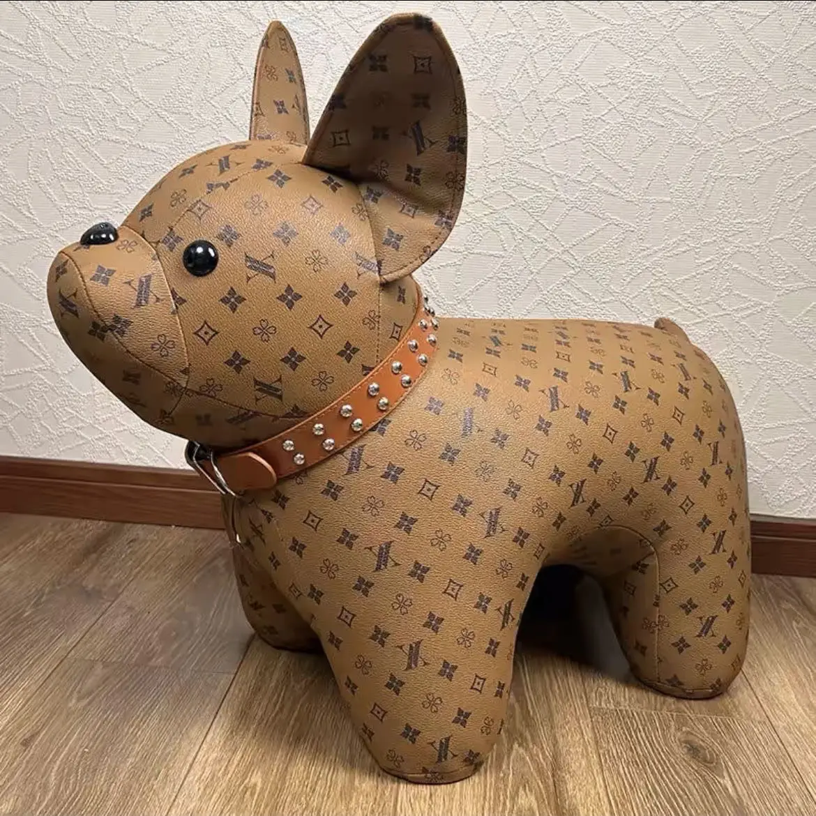 French Bulldog Pet Stool Creative Animal Chair Kids Shoe Stool Living Room Decor Luxury Gift Home Housewarming Party Presen