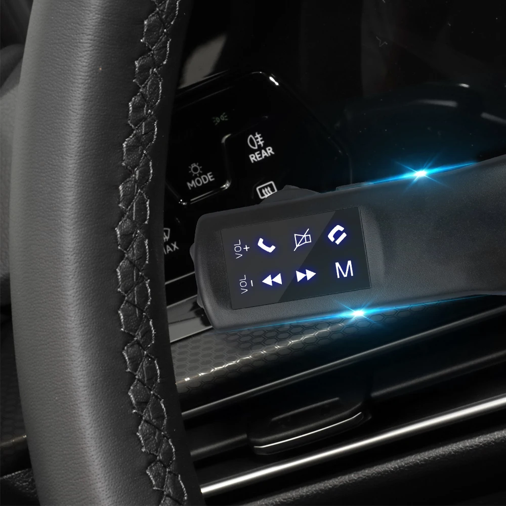 Controllo Wireless per telefono musicale navigazione DVD telecomando 12V pulsanti del volante dell'auto universale 8 tasti