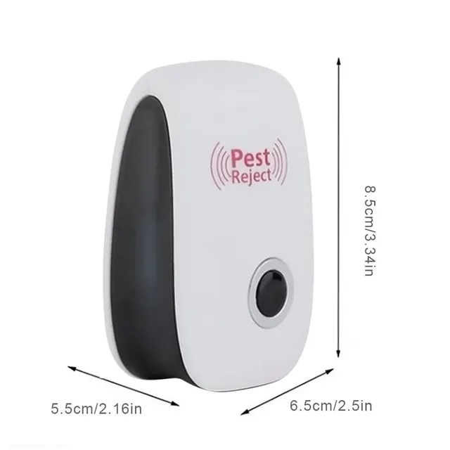 Elektronikus Ultrahangos Elektromágneses Szúnyog Anti Egér Rovarrepeller Patkány Csótány Háztartási Kártevő Elutasító Riasztó - Image 6