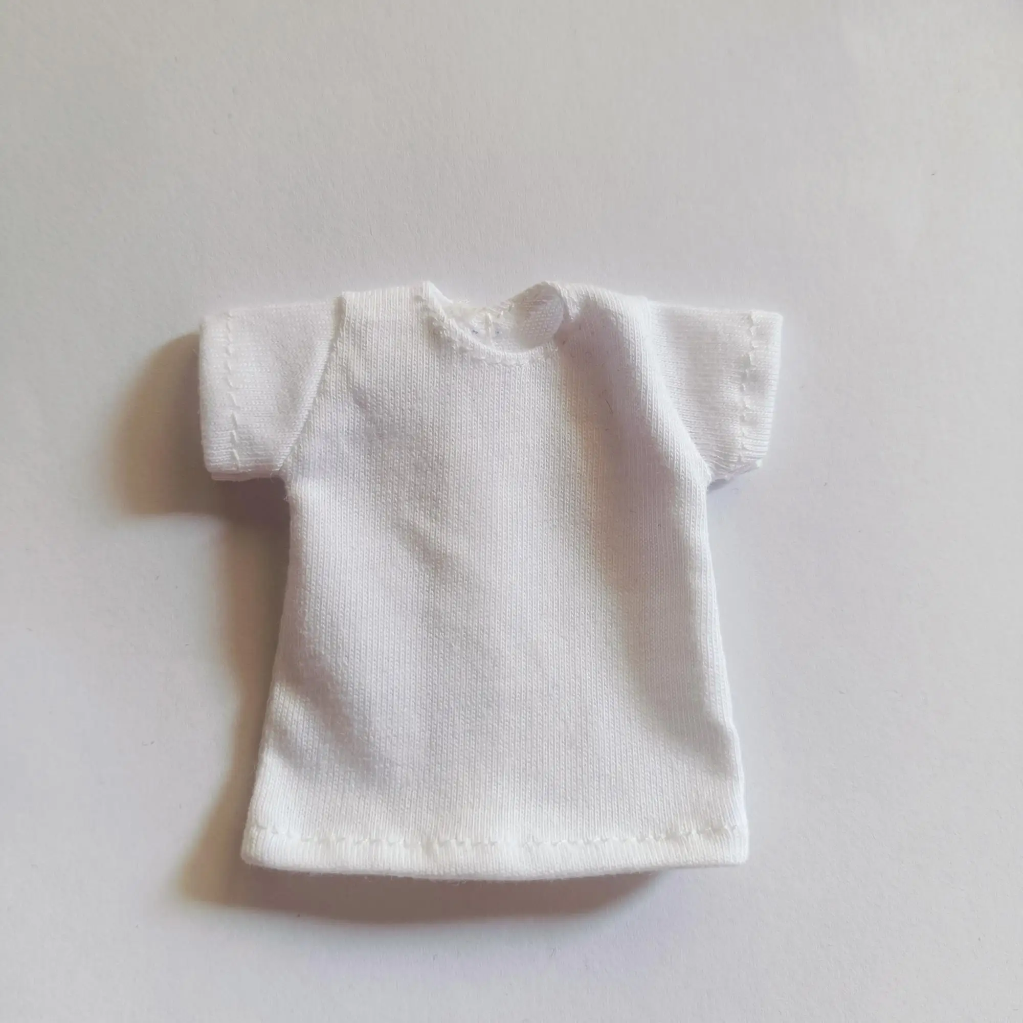 Handgefertigtes süßes Base Shirt T-Shirt für 1/6 Blyth Momoko Obistu Licca Ob24 FR Puppen 100 % brandneues Puppenzubehör – Detail 2