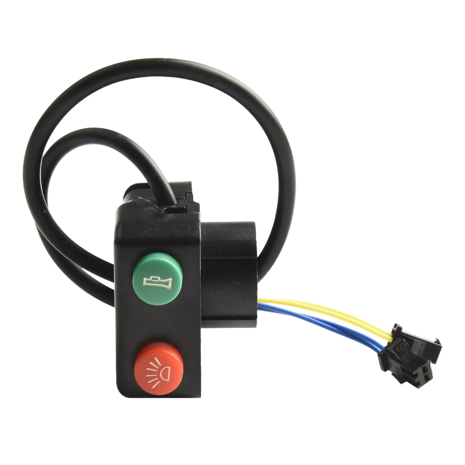 Description Picture 4 of item7/8" 12V Electric Bicycle Scooters Handlebar Control Switch For Headlight -Horn Switch ON OFF Button For ATV E-bike