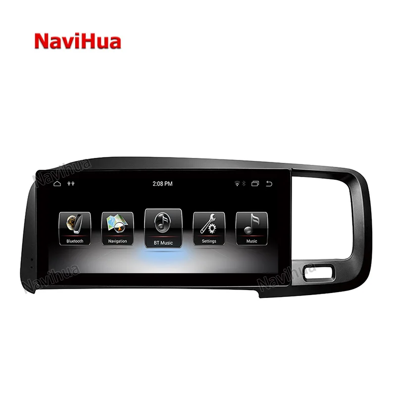 

Мультимедийный видеоплеер NAVIHUA с GPS, автомобильное радио, стерео для Volvo S60/V60, автомобильный DVD-плеер, монитор, Авторадио, сенсорный экран