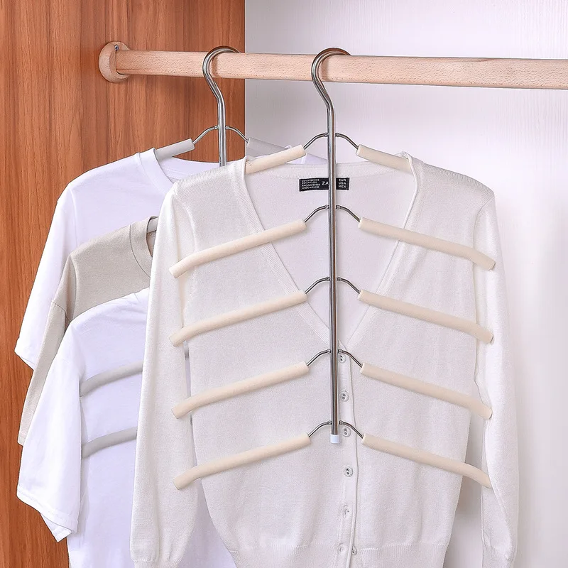 Popular Multifunctional Magic Pendant Sponge Clothes Pendant Space Saving Household Clothes SupportTShirt Clothes Pendant 1