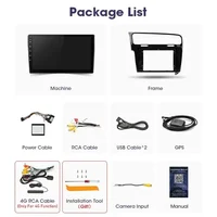 Srnubi 2Din autoradio pour Volkswagen VW Golf 7 2013-2017 lecteur multimédia Carplay Android auto stéréo Navigation GPS unité principale 6