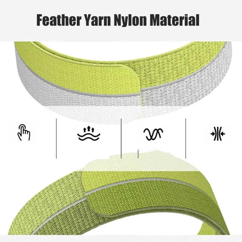 Nylon Loop Strap for Smartwatch - Sport Bracelet in Multiple Sizes