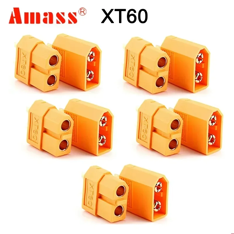Lot de 5 paires connecteurs XT60/XT30/MR60 pour drone FPV