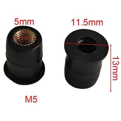 Sollbry 100 Pezzi Di Dadi Per Rivetti M4 M5 M6 M8, Dadi Per Rivetti Con Inserto Filettato Dadi Per Rivetti Utilizzati Per La Riparazione Di Mobili E Decorazioni Artigianali 84730769