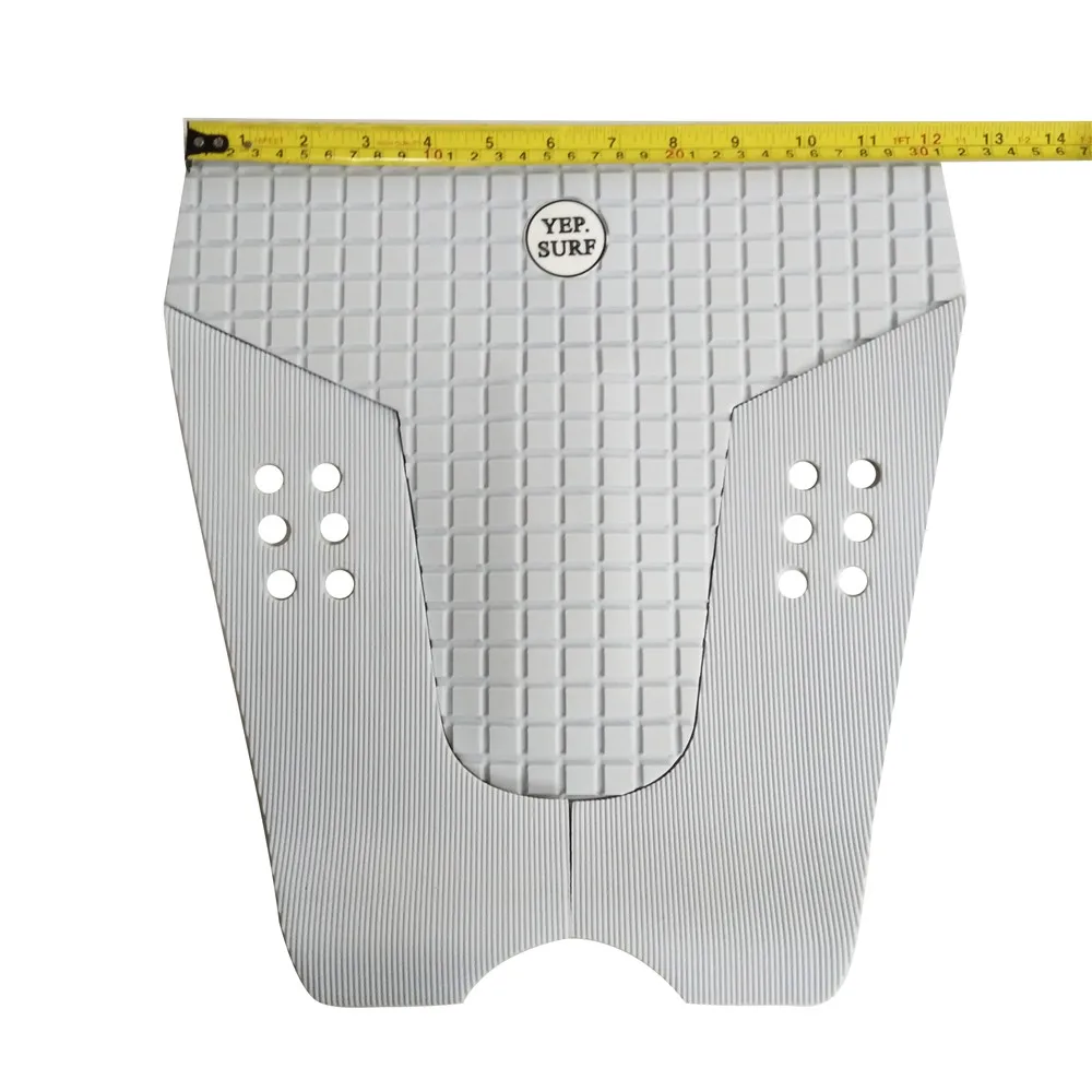 EVA Surf Deck Pads, Surfboard Traction Pad, 3M Glue, Surfing Board Mats, Non-Slip, Front Grip Pads, 3Pcs Set