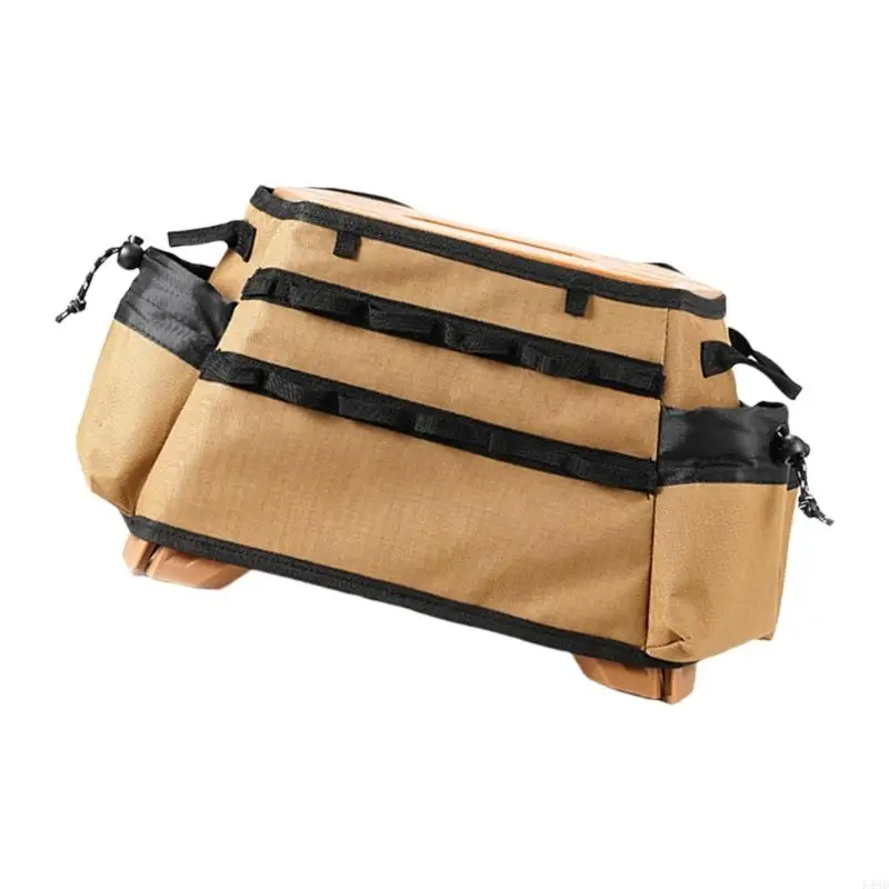 Protective Folded Stool Cover Hand-Held Extension Cover Portables Tool Storage for Fishing and Hiking