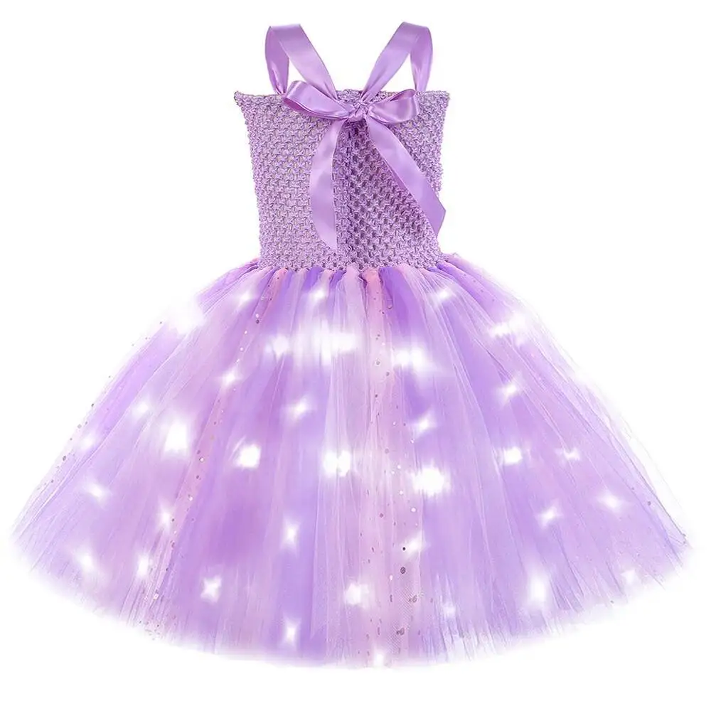 led fairy dress back