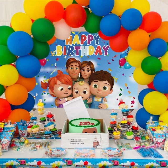 Cocomelon Party Decoration Children Birthday  Cocomelon Birthday Theme Boy  - 10 Pcs - Aliexpress