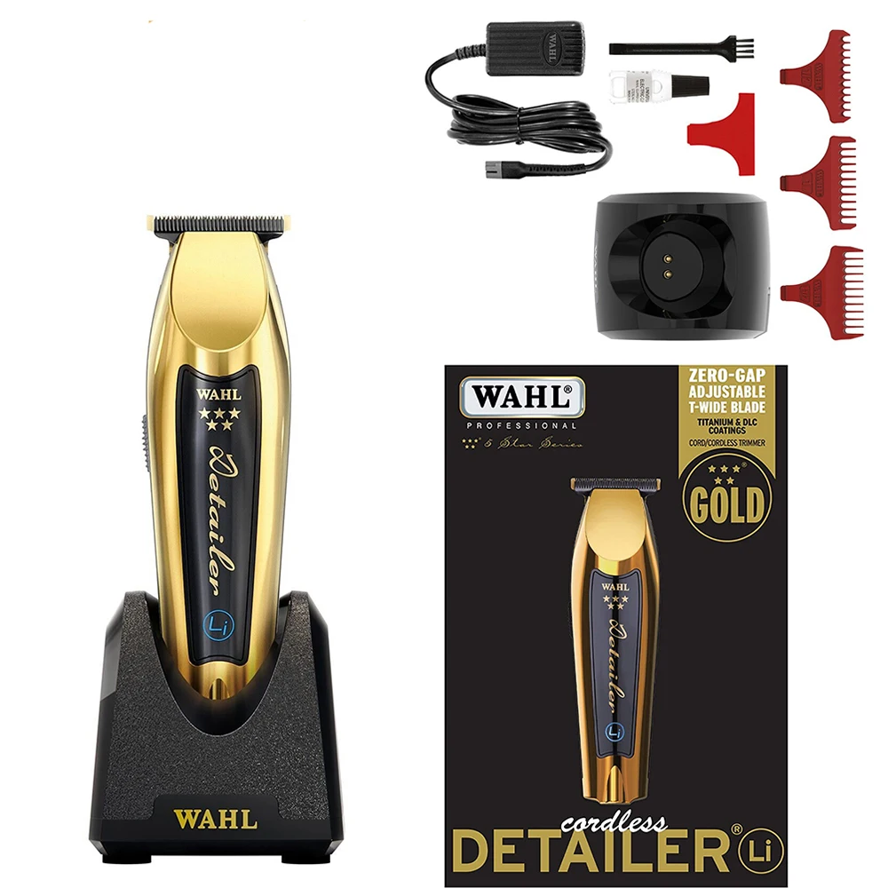 Wahl Professional 5 Star Detailer Trimmer with Adjustable T Blade for  Professional Barbers and Stylists