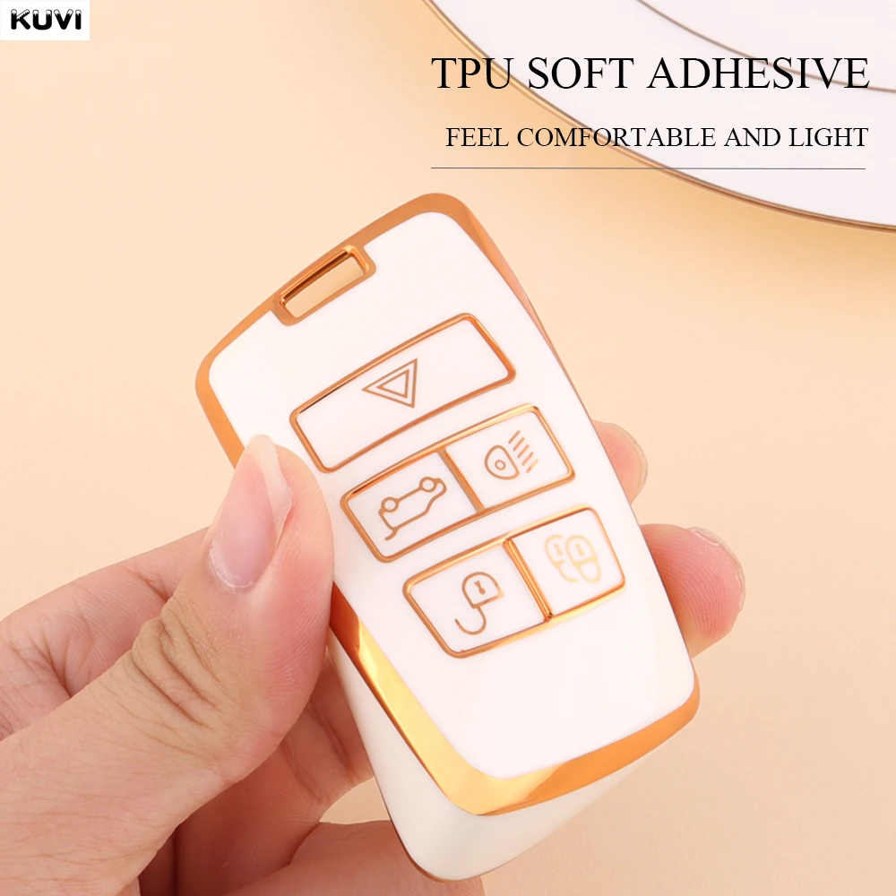 Enhanced TPU Car Remote Key Case Cover Shell