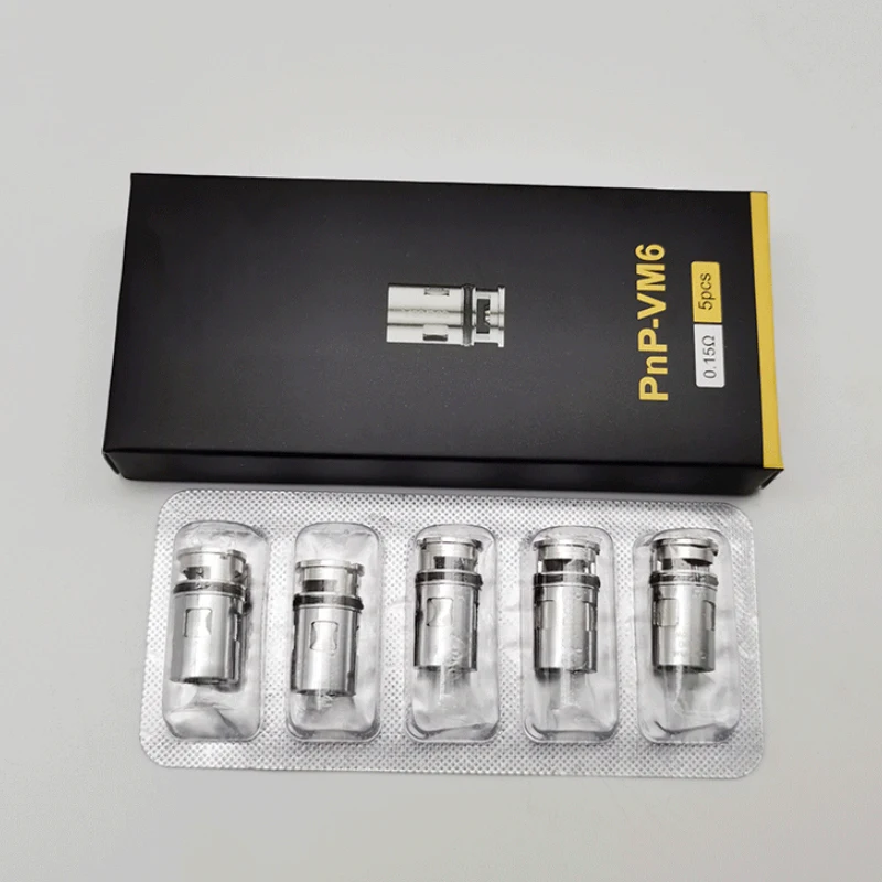 5pcs Pnp Evaporator Replacement Coil Vm6 0.15ohm Pnp Coil For Drag X
