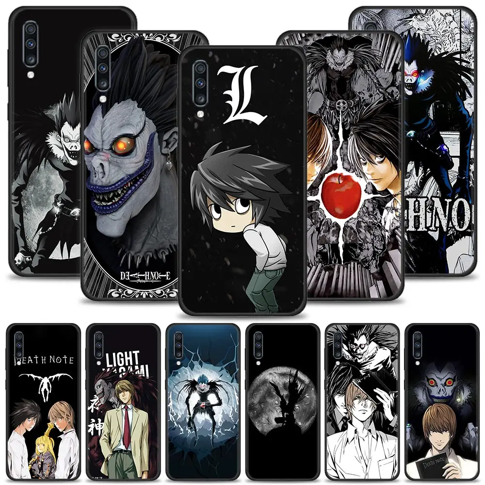 Светильник аниме Death Note Ryuk и Yagami для Samsung A50 A30 A30s A20s A20e A20 A10 M51 M31 M31s M30s M62 M52 M22 M12 M11 M21