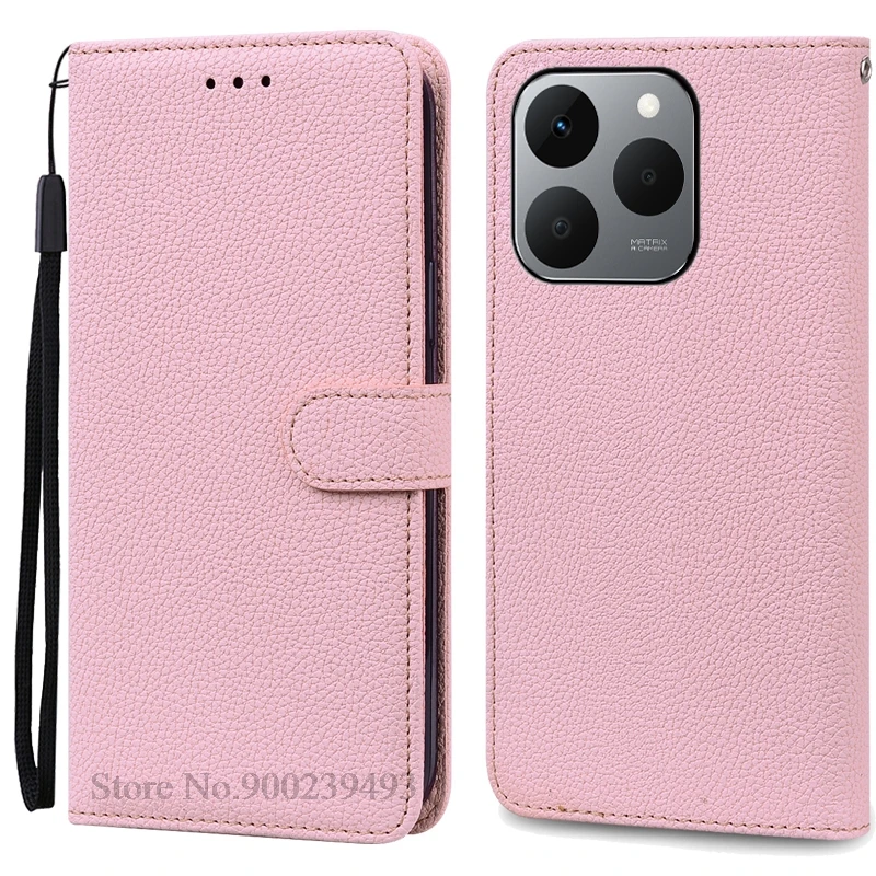 Luxurious Leather Flip Wallet Case - Protective Book Cover and Shell