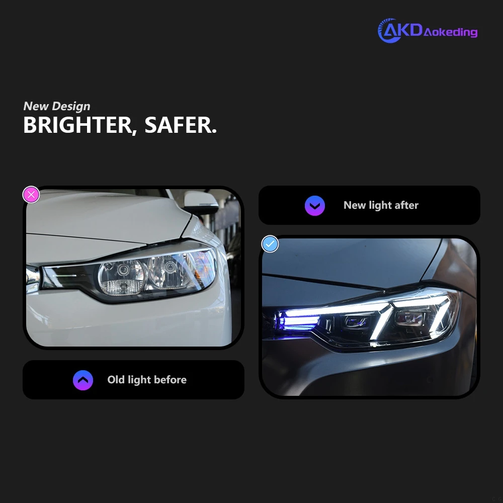 BMW 320i ヘッドライト Amazon | Archaic BMW 3シリーズ F30 F31 ヘッドライト 3眼