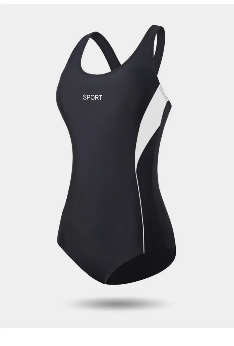 Women's Quick Dry One-Piece Triangular Racing Swimwear