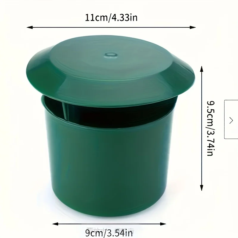 PVC snail cage, non electric slug catcher, suitable for garden pest control, snail and slug catcher