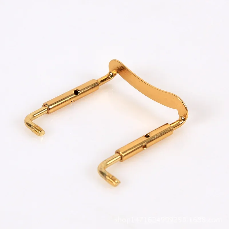 

Регулируемые хромированные медные позолоченные зажимы для подставки для скрипки/Альта 4/4-3/4 1/2-1/4