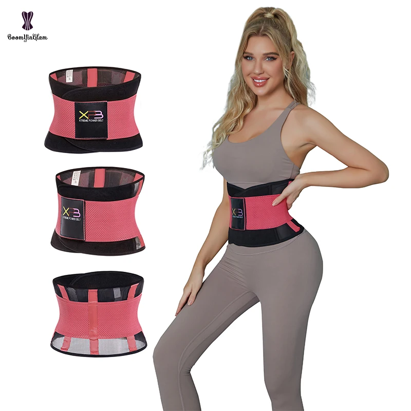 

Пояс-тренажер для женщин, черный/розовый/синий/желтый/оранжевый/белый/зеленый, Xtreme, пояс для фитнеса, поддерживающий пояс для женщин после беременности, 603 #