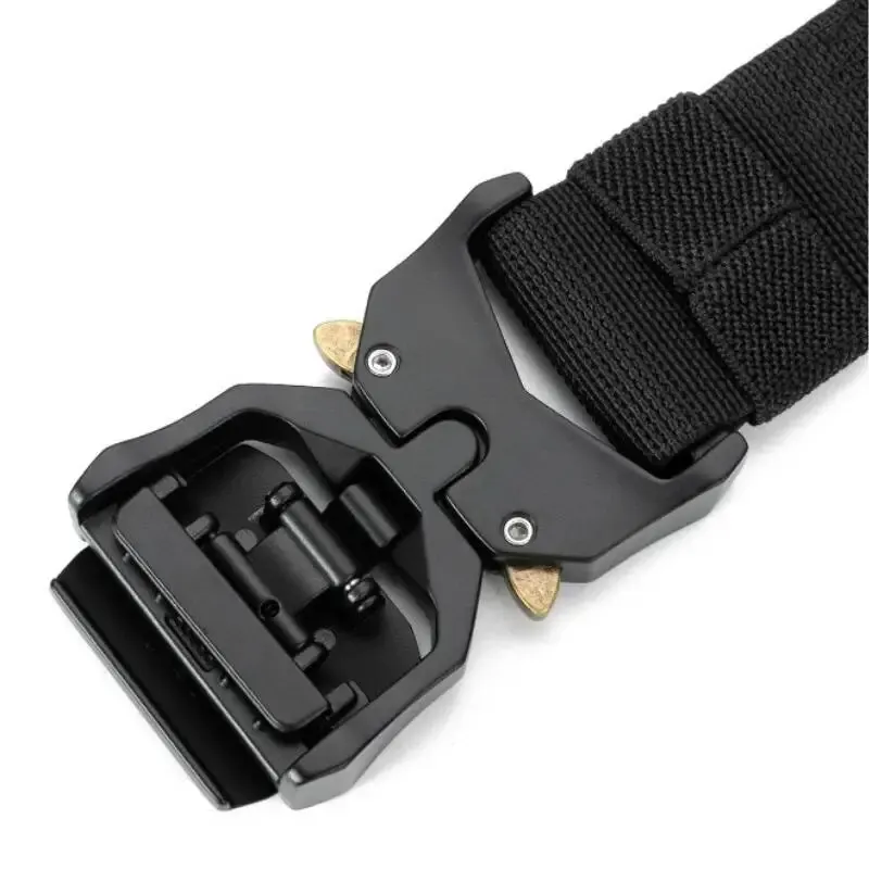 Neue Taktische Gürtel Schnalle Quick Release Elastische Gürtel Casual Werkzeug Training Gürtel männer Hosen Gürtel – Detail 8