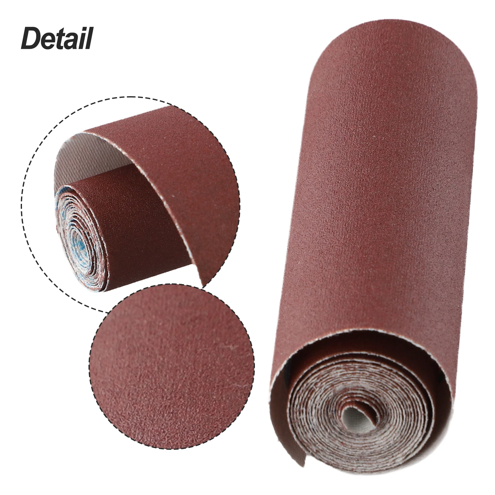 800 Grit Emery Cloth Roll, Abrasive Sandpaper Roll, Hand-Torn Flexible Soft Sandcloth Roll For Metal Glass Wood Grinding Polishing (1m Length, 95mm Width
