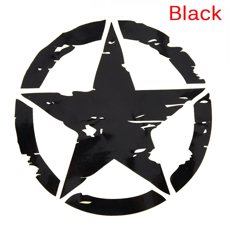 

15cm*15cm ARMY Star Graphic Decals Motorcycle Car Stickers Vinyl Car-styling Car Decoration Stickers